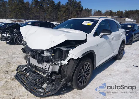 2021 Lexus Rx 350 F Sport Appearance z USA, uszkodzony, nr VIN 2T2SZMDA8MC279648